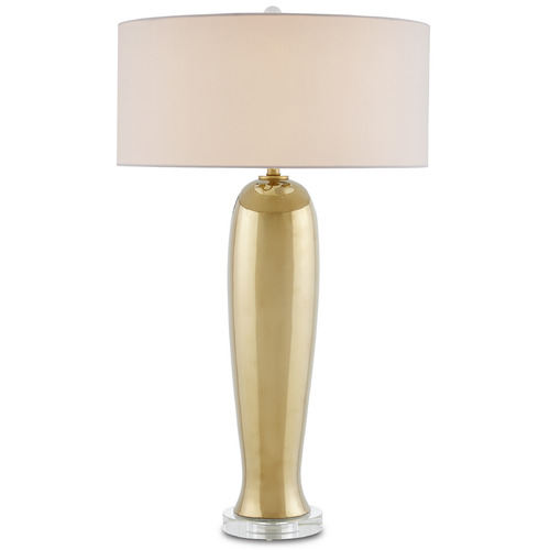 Currey and Company Lighting Parable 30.50-Inch Table Lamp in Gold by Currey & Company 6000-0789