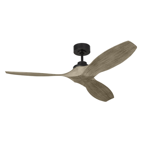 Visual Comfort Fan Collection Visual Comfort Fan Collection Collins 52 Smart Aged Pewter Ceiling Fan Without Light 3CLNSM52AGP