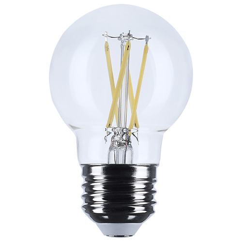 5.5W G16.5 5000K E26 Base Clear LED Light Bulb by Satco Lighting