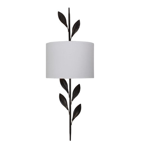 Crystorama Lighting Broche English Bronze Sconce