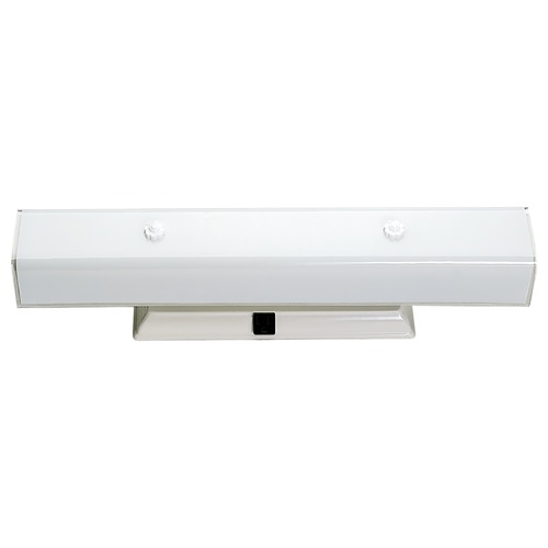 Nuvo Lighting White Bathroom Light by Nuvo Lighting SF77/991