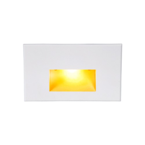 White LED Recessed Step Light with Amber LED by WAC Lighting