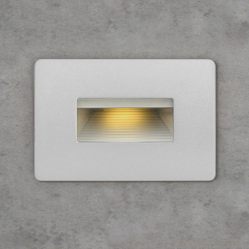 Luna 4.50-Inch Wide Titanium LED Recessed Step Light by Hinkley Lighting