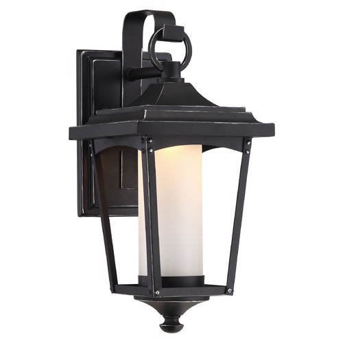 Nuvo Lighting Essex Sterling Black LED Outdoor Wall Light by Nuvo Lighting 62/821