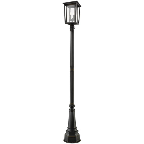 Z-Lite Seoul Oil Rubbed Bronze Post Light by Z-Lite 571PHBR-564P-ORB