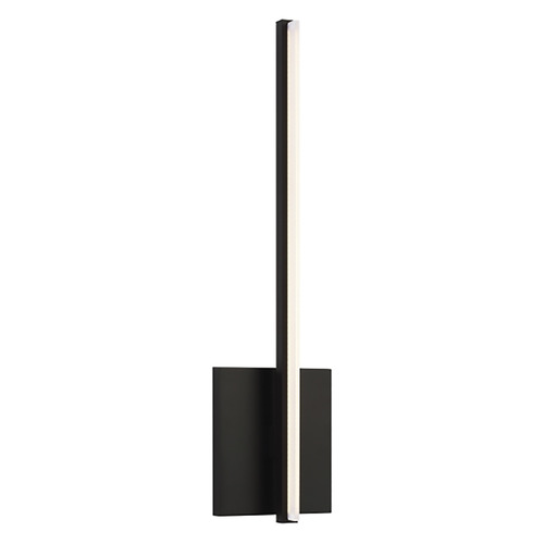 Kenway 277V LED Wall Sconce in Matte Black by Visual Comfort Modern