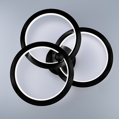 Solaris Black LED Pendant by WAC Lighting