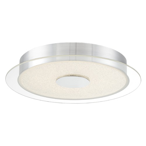 Diamond Dust LED Flush Mount in Chrome by George Kovacs