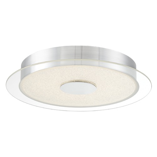 George Kovacs Lighting Diamond Dust LED Flush Mount in Chrome by George Kovacs P845-077-L