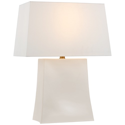 Visual Comfort Signature Collection Chapman & Myers Lucera Table Lamp in Ivory by Visual Comfort Signature CHA8692IVOL