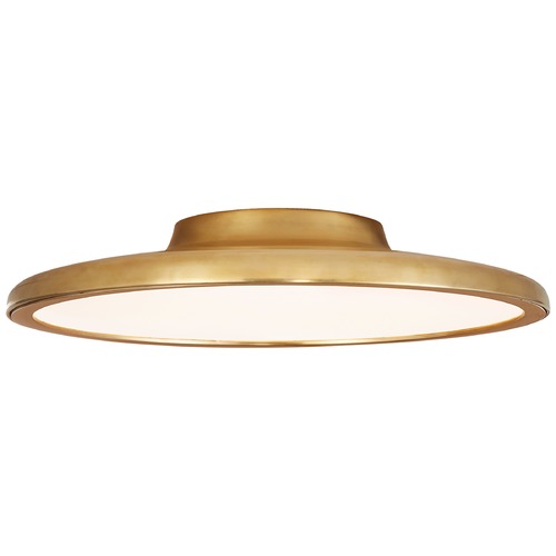 Peter Bristol Dot 16-Inch Flush Mount in Brass by Visual Comfort Signature