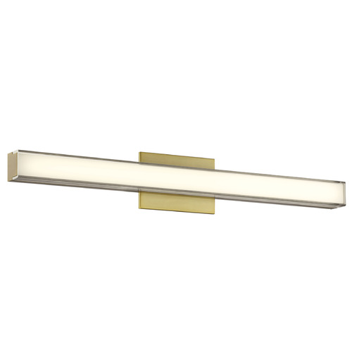 Vantage 30-Inch LED Sconce in Ashen Brass by Minka Lavery