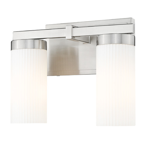 Z-Lite Z-Lite Danica Brushed Nickel Bathroom Light 3044-2V-BN