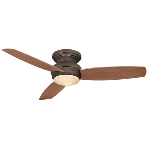 Traditional Concept 52-Inch LED Hugger Fan in Oil Rubbed Bronze by Minka Aire