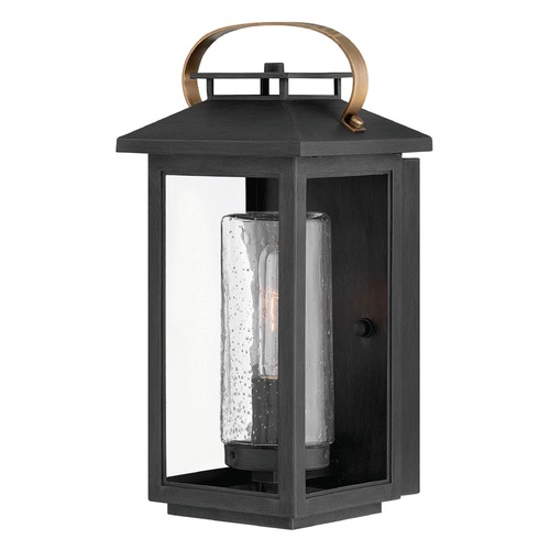 Hinkley Atwater 14-Inch Black Outdoor Wall Light by Hinkley Lighting 1160BK