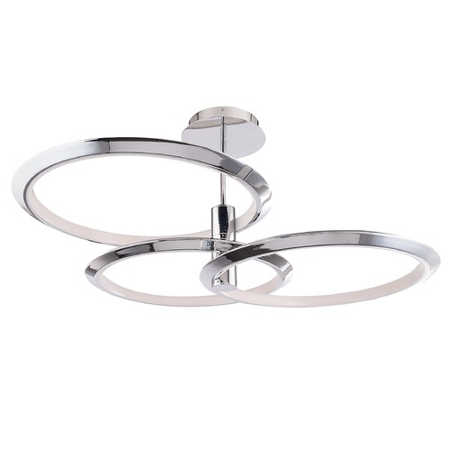Solaris Chrome LED Pendant by WAC Lighting