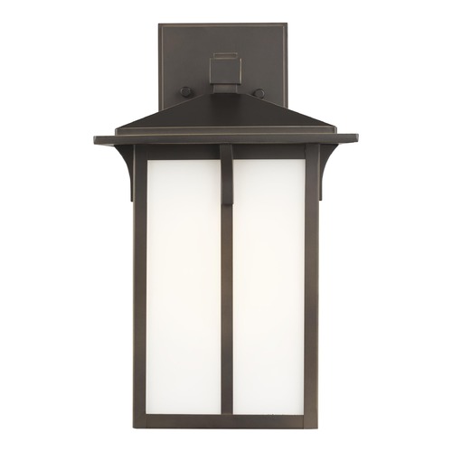 Tomek Antique Bronze Outdoor Wall Light by Generation Lighting