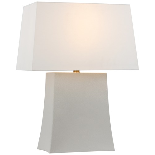 Visual Comfort Signature Collection Chapman & Myers Lucera Table Lamp in Porous White by Visual Comfort Signature CHA8692PRWL