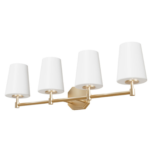 Hunter Fan Company Nolita Alturas Gold Bathroom Light