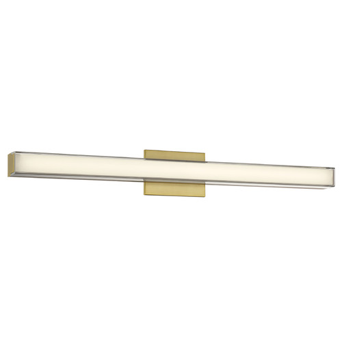 Vantage 36-Inch LED Wall Sconce in Ashen Brass by Minka Lavery