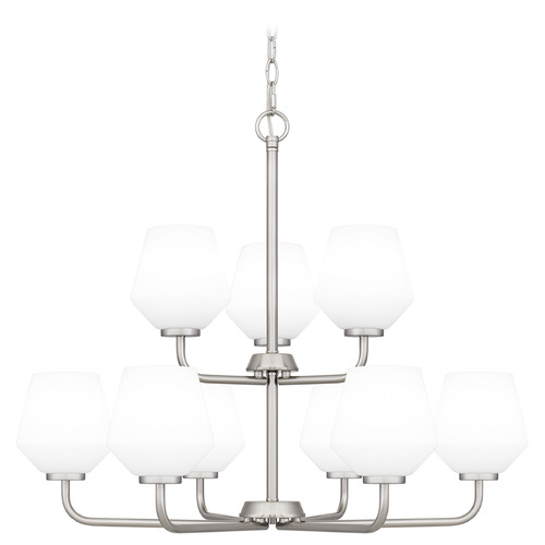 Quoizel Lighting Nielson Brushed Nickel Chandelier
