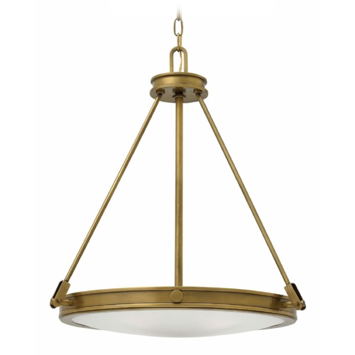 Hinkley Collier 21.50-Inch Pendant in Heritage Brass by Hinkley Lighting 3384HB