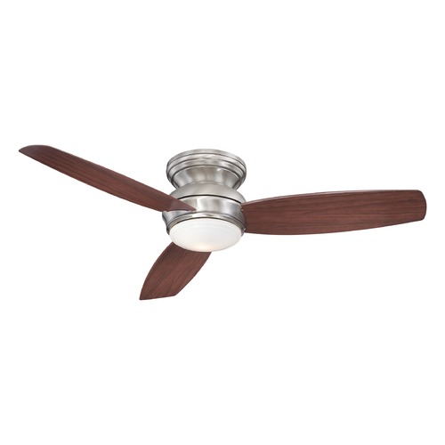 Traditional Concept 52-Inch LED Hugger Fan in Pewter by Minka Aire