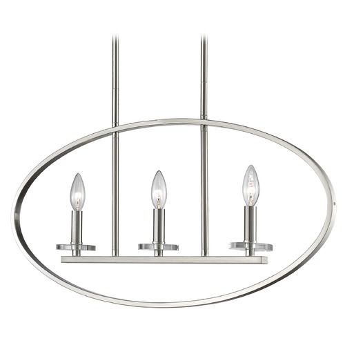 Z-Lite Verona Brushed Nickel Linear Light by Z-Lite 2010-3L-BN