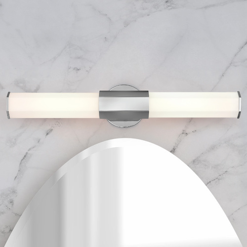 Facet 26-Inch Polished Nickel LED Bath Light by Hinkley Lighting