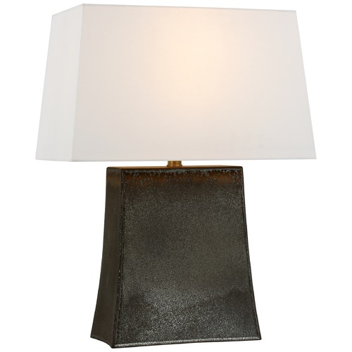 Visual Comfort Signature Collection Chapman & Myers Lucera Lamp in Black Metallic by Visual Comfort Signature CHA8692SBML