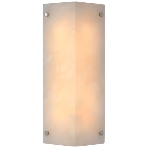 Visual Comfort Signature Collection Aerin Clayton Wall Sconce in Polished Nickel by Visual Comfort Signature ARN2043ALBPN