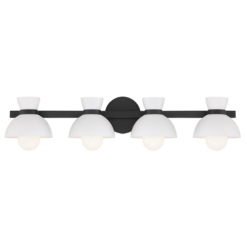 33.50-Inch Bath Light in Matte Black by Meridian