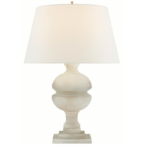 Visual Comfort Signature Collection Visual Comfort Signature Collection Desmond Alabaster Table Lamp with Empire Shade AH3100ALB-L