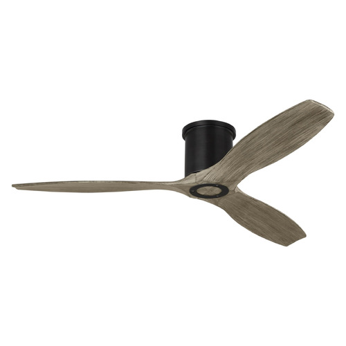 Visual Comfort Fan Collection Collins 52 Smart Hugger Aged Pewter Ceiling Fan Without Light