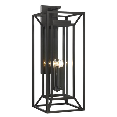 Harbor View 4-Light Outdoor Wall Light in Sand Coal by Minka Lavery