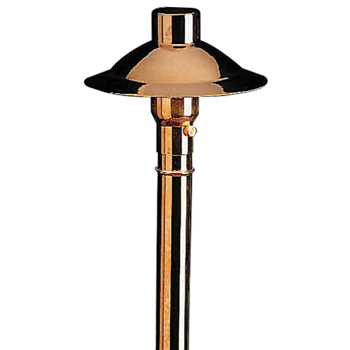 Adjustable 12V Path Light in Copper by Kichler Lighting