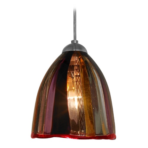 Oggetti Lighting Oggetti Elan Dark Bronze Mini-Pendant Light with Bowl / Dome Shade 79-L0625S