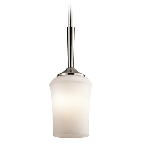 Kichler Lighting Aubrey Mini Pendant in Brushed Nickel by Kichler Lighting 43668NI