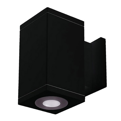 Cube Arch Black LED Outdoor Wall Light by WAC Lighting