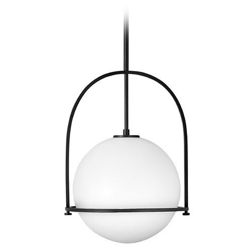 Somerset Large Pendant in Black by Hinkley Lighting