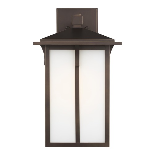 Tomek Antique Bronze Outdoor Wall Light by Generation Lighting