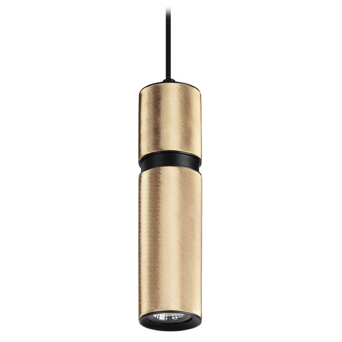 Avenue Lighting Cicada LED Mini Pendant in Brass & Black by Avenue Lighting HF1075-BBK