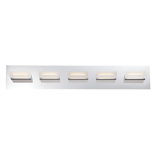 Olson 30-Inch LED Bath Bar in Chrome by Eurofase Lighting