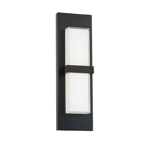 Bandeau 16-Inch LED Outdoor Wall Light in Black 3CCT 3500K by WAC Lighting