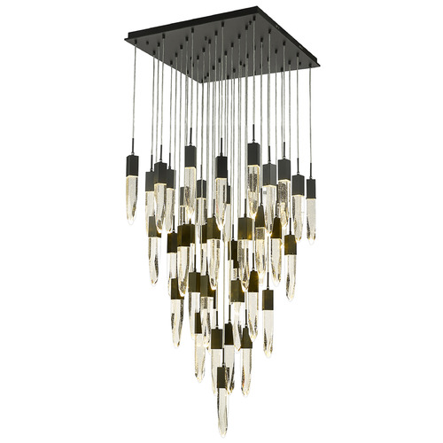 Avenue Lighting Original Aspen 41-Light LED Multi-Light Pendant in Black by Avenue Lighting HF1903-41-AP-BK