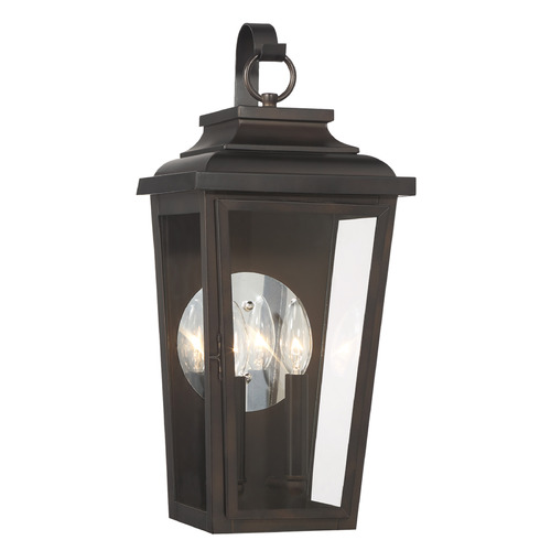 Irvington Manor 2-Lt Outdoor Light in Chelsea Bronze by Minka Lavery