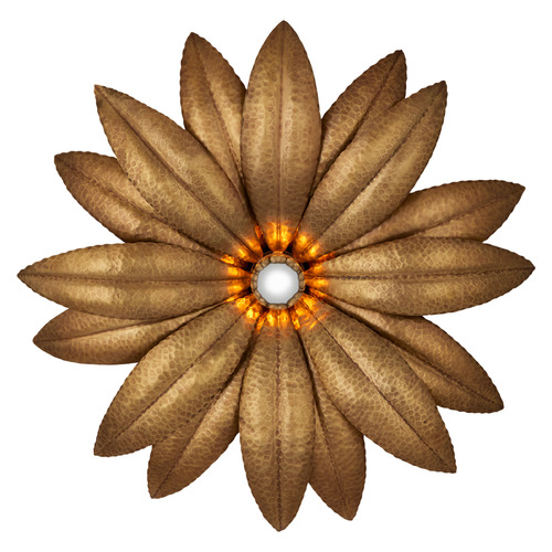 Currey and Company Tom Caldwell Alithea Antique Brass Sconce