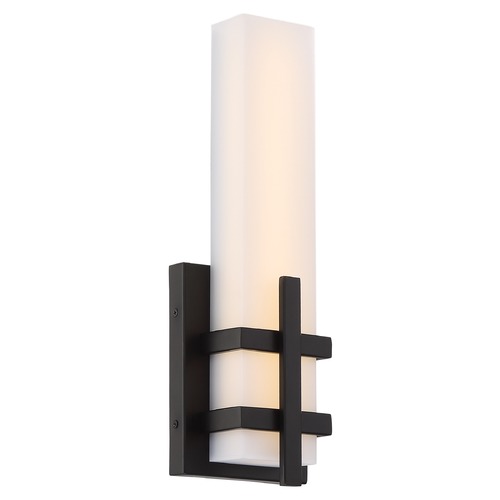 Grill Aged Bronze LED Sconce by Nuvo Lighting