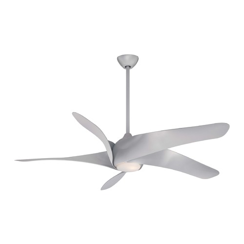 Minka Aire Artemis XL5 62-Inch LED Fan in Silver by Minka Aire F905L-SL