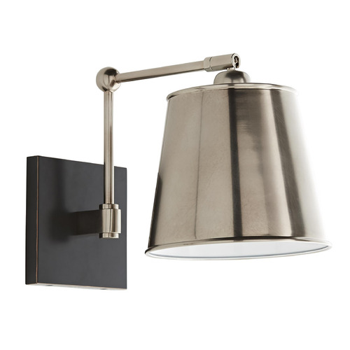 Watson Wall Sconce in Vintage Silver & Bronze by Arteriors Home